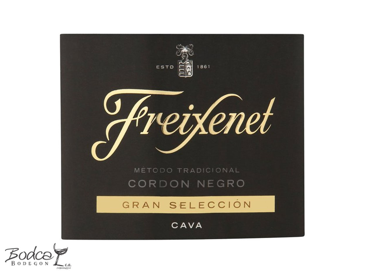 Etiqueta Freixenet Cordón Negro