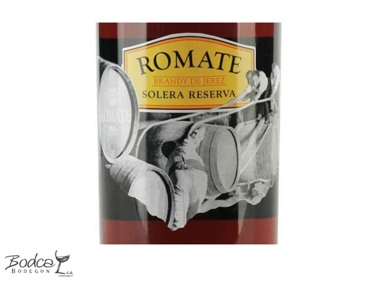 Etiqueta Romate Solera Reserva